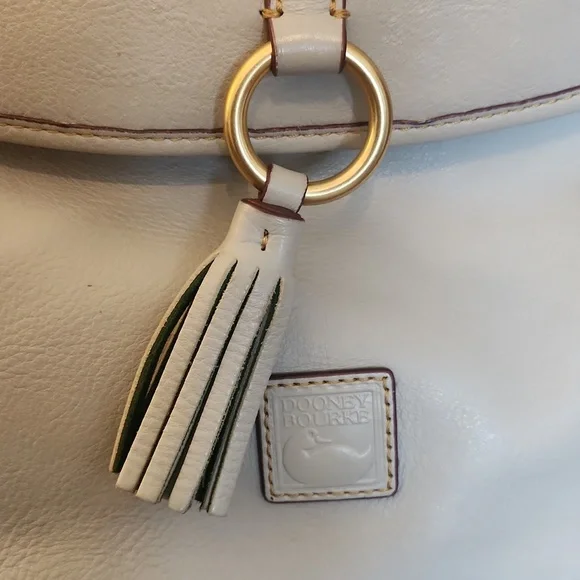 Dooney And Bourke Florentine Leather Large Dottie Crossbody - Picture 5 of 9